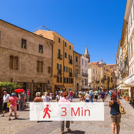 Moderno Monolocale - Centro Storico - Casa Shelter Lejlighed Alghero Eksteriør billede