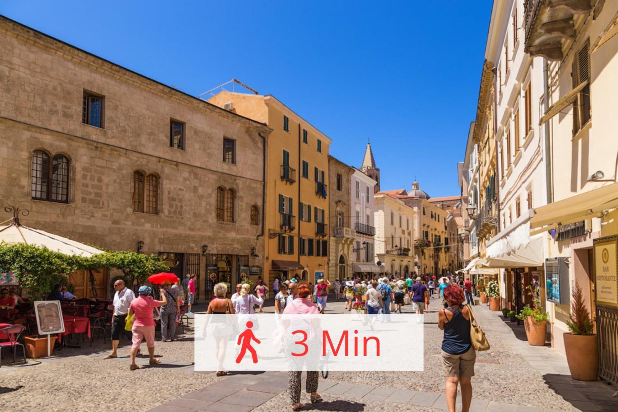 Moderno Monolocale - Centro Storico - Casa Shelter Lejlighed Alghero Eksteriør billede